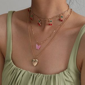 Cherry necklace