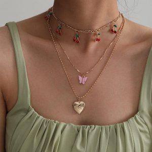 Cherry necklace