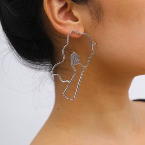 Face earrings