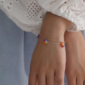 Floral bracelet