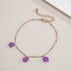 Flower anklet