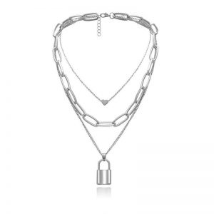 Love lock necklace