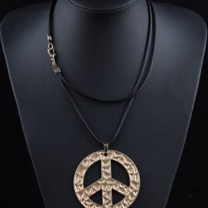 Peace sign necklace