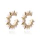 Pearl earrings stud