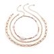 Pearl necklace set