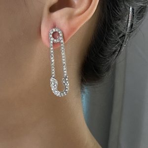 Pin earrings