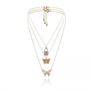 Rhinestone necklace women