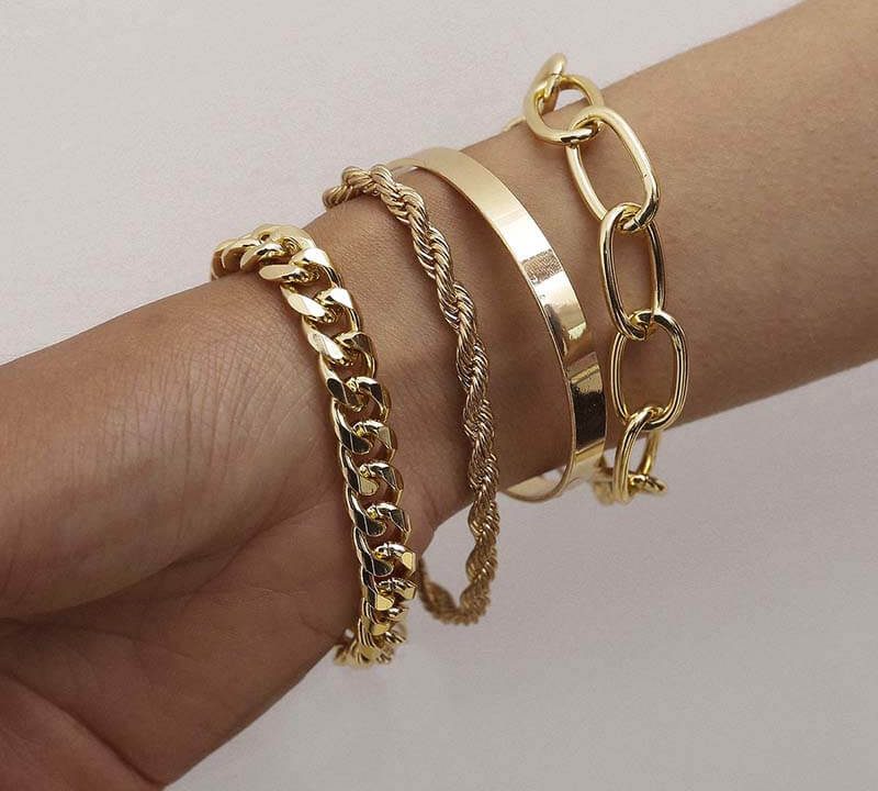 Threaded bracelet