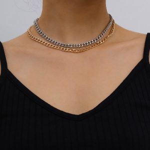 Vintage metal necklace