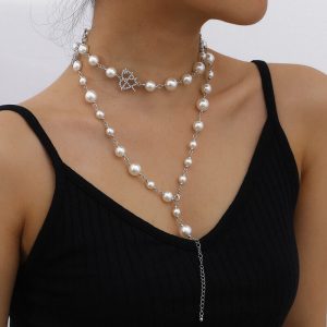 multi strand pearl necklace