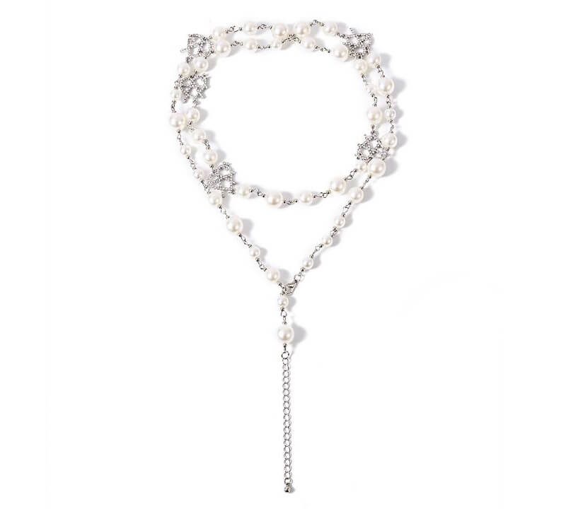 multi strand pearl necklace