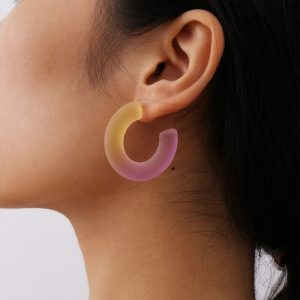 Acrylic earrings