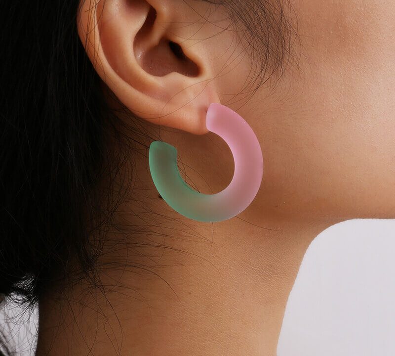 Acrylic earrings