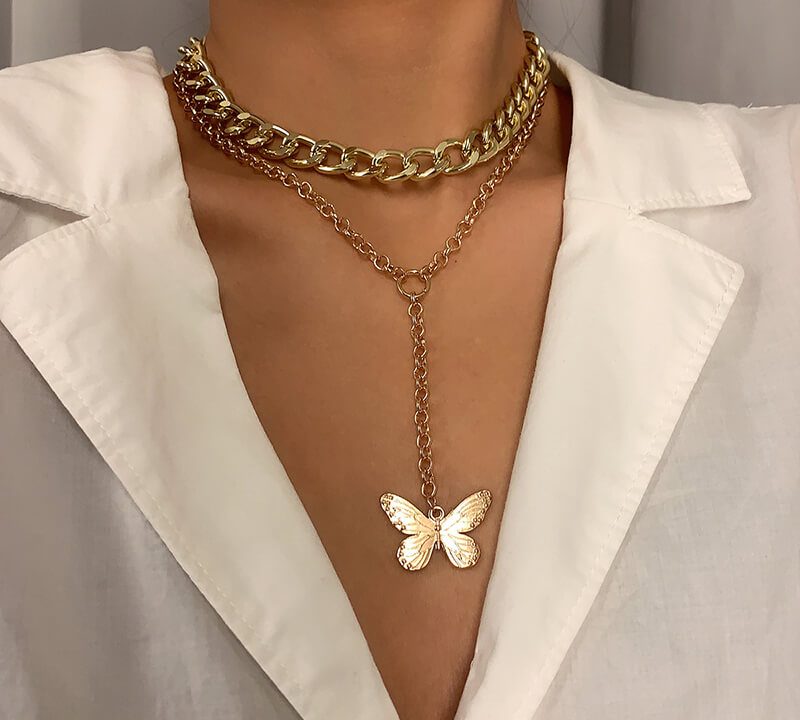 Butterfly long chain