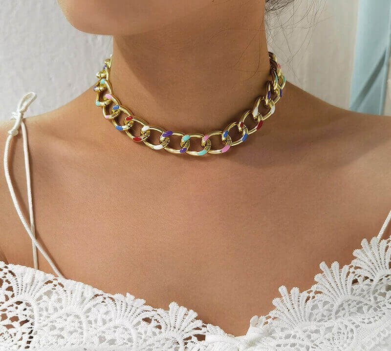 Colorful necklace