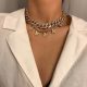 Diamond Clavicle Necklace