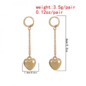 Heart earrings