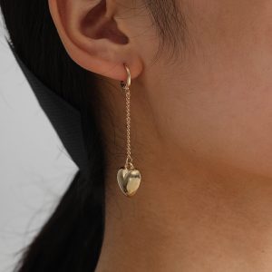 Heart earrings