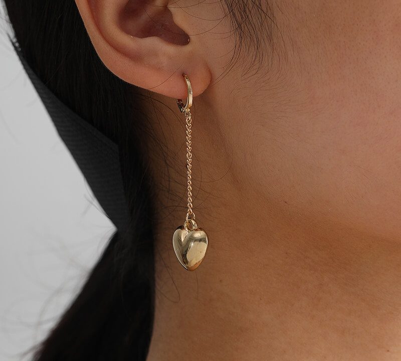 Heart earrings