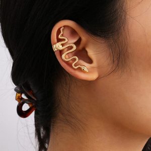 Snake earring