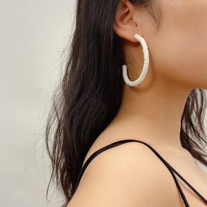 Suede earrings