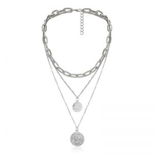 Thick chain necklace