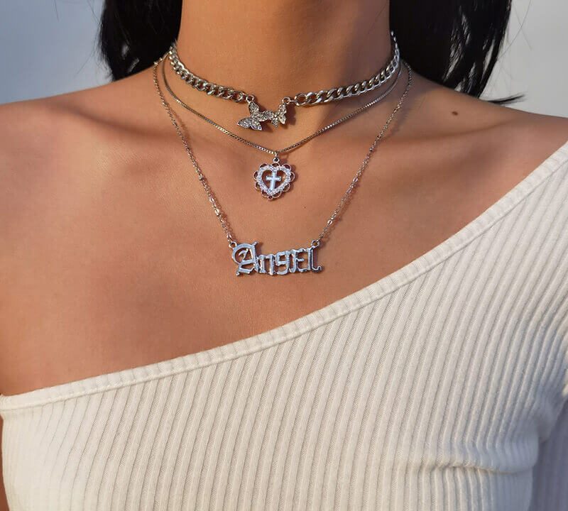 Angel necklace